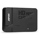 AGPtEK HD Game Capture video capture 1080P HDMI/YPBPR Recorder Xbox 360&One/ PS3 PS4