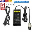 28V 24V 2A Battery Charger For Razor Electric Scooter Fast Charger E100 E200 New