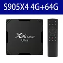 TV Box X96Max Plus Ultra Android 11 4GB 32G 64GB Smart TVBox Amlogic S905X4 8K Dual TV Wifi AV1 BT