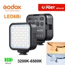 Godox LED 6Bi 3200-6500K Magnetic LED Mini Video Light  for Vlog Photography
