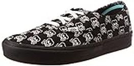Vans Men (Coldhearted) Black/True White Canvas Casual Sneakers 71002937 7