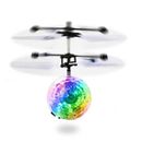 iMounTEK RC Flying Balls Electric Infrared Induction Drone Helicopter Ball LED Light Flying Toy Plastic in White | 7.5 H x 6.7 W x 2.4 D in | Wayfair