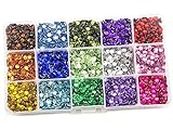 Summer-Ray 5mm Assorted Color Rhinestones in Storage Box (Set #2)