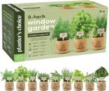 Herb Indoor Window Garden Kit House Plants Seeds Best Unique Gift Plant Starter