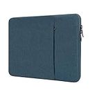 ProElife 15-Inch Laptop Sleeve Case for 2024 2023 MacBook Air 15 inch with M3 M2 Chip Accessory Traveling Carrying Case Water-resistant Bag Cover for MacBook Air 15'' 2024 2023 M3 M2 (Navy Blue)