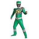 Power Rangers Dino Charge Green Muscle Child Costume 4-6