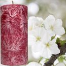 Cashmere Musk & Freesia Scented Pillar Candle Choose Colour/Size Hand Crafted