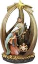12" Holy Family with Star of Bethlehem Christmas Nativity