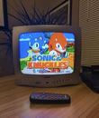 Vintage RCA 13" Retro Gaming CRT TV 2002 Front A/V with Remote E13320 