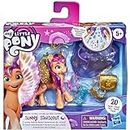 My Little Pony: A New Generation Movie Crystal Adventure Alicorn Sunny Starscout - 3 Inch Winged Unicorn Toy Surprise