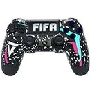 Venture Verse Wireless Controller made for PS4,Wireless Remote Control Compatible with Playstation 4/Slim/Pro,with Double Shock/Audio/Six-axis Motion Sensor(Soccer)