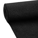 MODIGT 40" x 70" High Grade - Underfelt Carpet for RV, Boat, Truck, Speaker Box, Door Liner, Desk (Black)