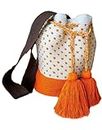 Terra Fusion Wayuu Bucket Bag | Bolso hecho a mano…, Beige, Beige