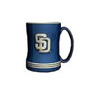 MLB San Diego Padres Sculpted Relief Mug, 14-Ounce