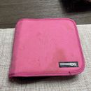 Pink Nintendo DS Carrying Case Travel Bag 2DS 3DS XL Official (Holds 27 Games)