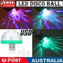 LED Disco Party USB Lights Strobe DJ Ball Sound Activated Bulb Car Dance Lamp AU