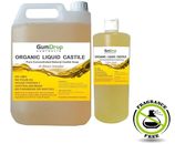 PURE ORGANIC LIQUID CASTILE SOAP - CONSENTRATED - PALM OIL FREE - UNSCENTED