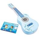 New Classic Toys-10349 Instrumento Musical para niños (eitech NCT-0349) (Importado), Color Azul con Notas Musicales, 3 a 5 años