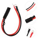 1PC Eyelet Terminal Harness Sae to Ring Cable Motorcycle Battery Charger Cord