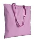 Artexia Borsa Shopper Donna Tote Bag Shopper Cotone The Tote Bag Borsa di Stoffa Borsa di Tela Canvas Bag (Rosa)