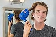 AirCut - Self Hair Cutting Kit, 1080043, Cuts To 9 Different Hair Lengths, Blue