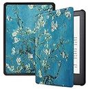 Robustrion Ultra Slim Smart Flip Case Cover for All New 6" Amazon Kindle 10th Generation 2019 Cover - Aqua
