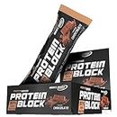 Best Body Nutrition Protein Block, Chocolate, 51% Protein pro Riegel, 15 x 90 g Riegel pro Karton, 1.3 kg