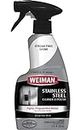 Weiman Stainless Steel Cleaner and Polish Trigger Spray - Protects Against Fingerprints and Leaves a Streak-less Shine - 12 Ounce