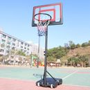 Portable Basketball Hoop Goals System Height Adjustable Stand Indoor Outdoor 7FT