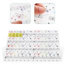 54/61/88 Key Note Transparent Decal Musical Instrument Piano Keyboard Sticker