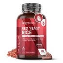 Red yeast - 180Capsules - fermented rice - COenzyme Q10 for heart health - Vegan