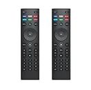 【Pack of 2】 Replacement Remote for Vizio Smart TV, Compatible with All Vizio TVs D-Series E-Series M-Series V-Series P-Series SmartCast HD 4K VIZIO Smart TVs