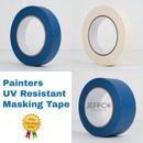 Masking Tape UV Resistant 24mm 48mm x 50m Decorating DIY Car Painters Automotive