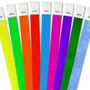 100, 500, 1,000 Count Tyvek Admission Wristband for Events – Choose your Color