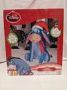 Disney Eeyore Inflatable Over 3 Ft. Holiday Airblown Santa Lights Up Tested
