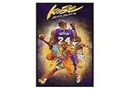 DivineDesigns™ Kobe Bryant 300 GSM Poster (Size :- 13 X 19 inch)