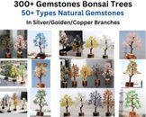 300+ Natural Gemstones Bonsai Tree of Life Home Decor Energy Healing 8-10"