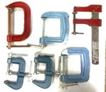6 generic clamps