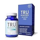 TRU NIAGEN - Patented Nicotinamide Riboside NAD+ Supplement NR Supports Cellular Energy Metabolism & Repair, Vitality, Healthy Aging of Heart, Brain & Muscle - 60 Servings / 120 Capsules