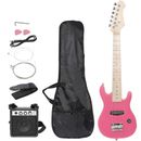 electric Guitar 30'' children's Practice 6 String kids Musical Instruments toys 