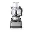 Ninja Professional Plus Food Processor 850-Watts With Auto-iQ Preset Programs Chop Puree Dough Slice Shred With a 9-Cup Capacity and a Silver Stainless Finish (BN600C) - Canadian Version