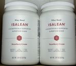 Pack of 2 Isagenix Isalean SuperFood Shake Strawberry Cream Meal - Exp 8/24