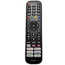 New Replacement EN2Q30H Remote Control for with Hisense VIDAA Smart LED TVs-No Setup Required Netflix YouTube Prime Video Stan