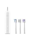Laifen Wave Electric Toothbrush, Oscillation & Vibration Sonic Electric Toothbrush for Adults with 3 Brush Heads, IPX7 Waterproof Magnetic Rechargeable Travel Powered Toothbrush (ABS White)