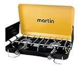MARTIN 2 Burner Propane Stove Grill Gas 20 000 Btu Outdoor Trip Accessory Portable Advanced Features Propane Burner Csa Certified and Steady Performance