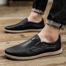 Men Flats Comfort Sports Freizeit Classic Shoes Round Toe Slip On Casual Oxfords