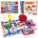 Science Kidz Elektrodruckknöpfe 188 Experimente Kit - elektronisches Schaltungsset für Kinder