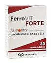 Ferro Viti Forte 30 Capsule Integratore di Ferro Microincapsulato con Vitamine C, B2, B6 e B12