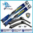  Automotive Replacement Windshield Wiper Blades 22" Set Easy To Install
