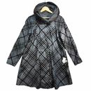 Mycra Pac Now cappotto con cappuccio impermeabile reversibile grigio donna 0 S nuovo con etichette